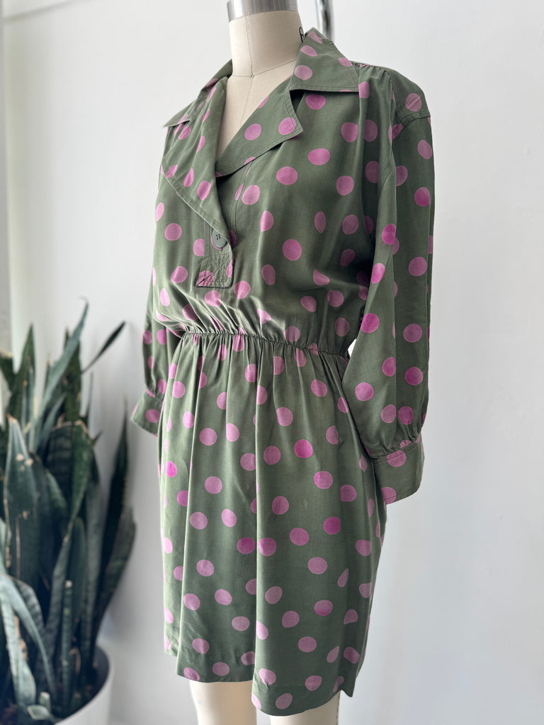 Vintage designer Saint Laurent dress