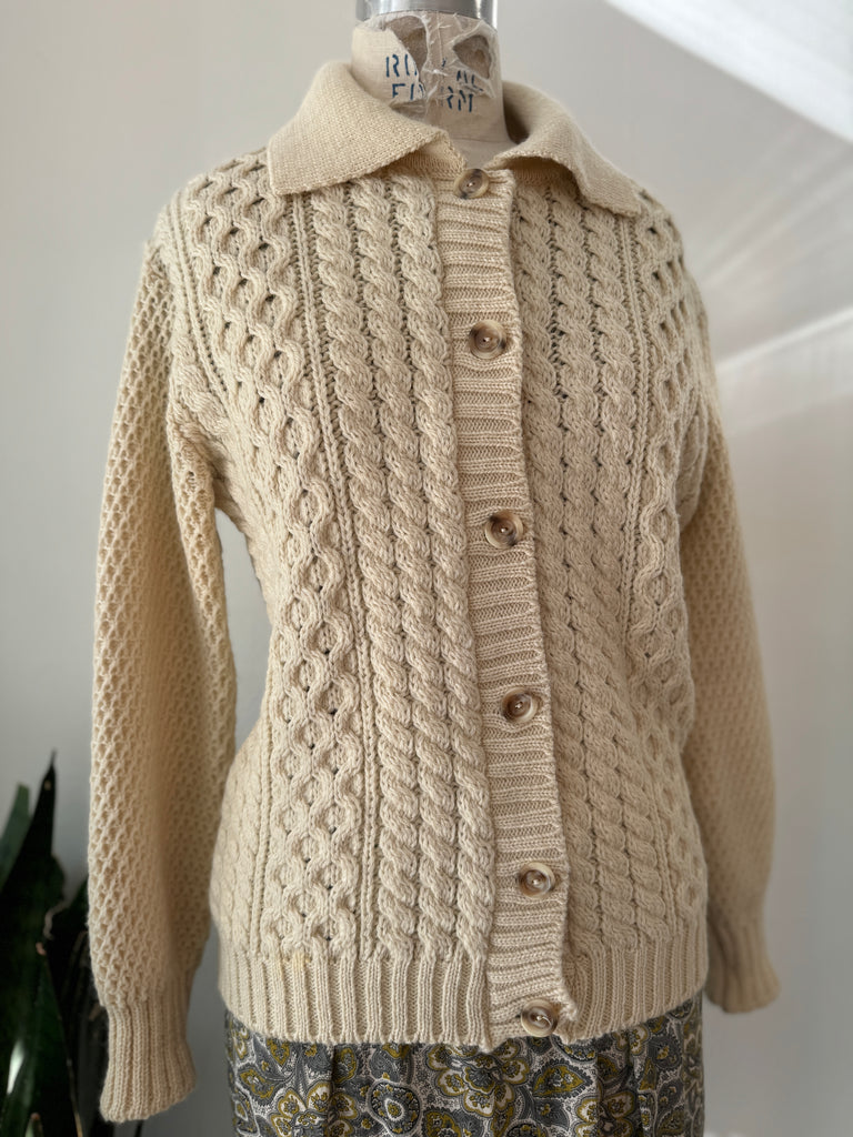 Vintage Moffat Woollens wool  cardigan