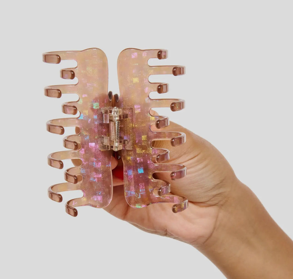 Chunks jojo claw small hazel sparkle