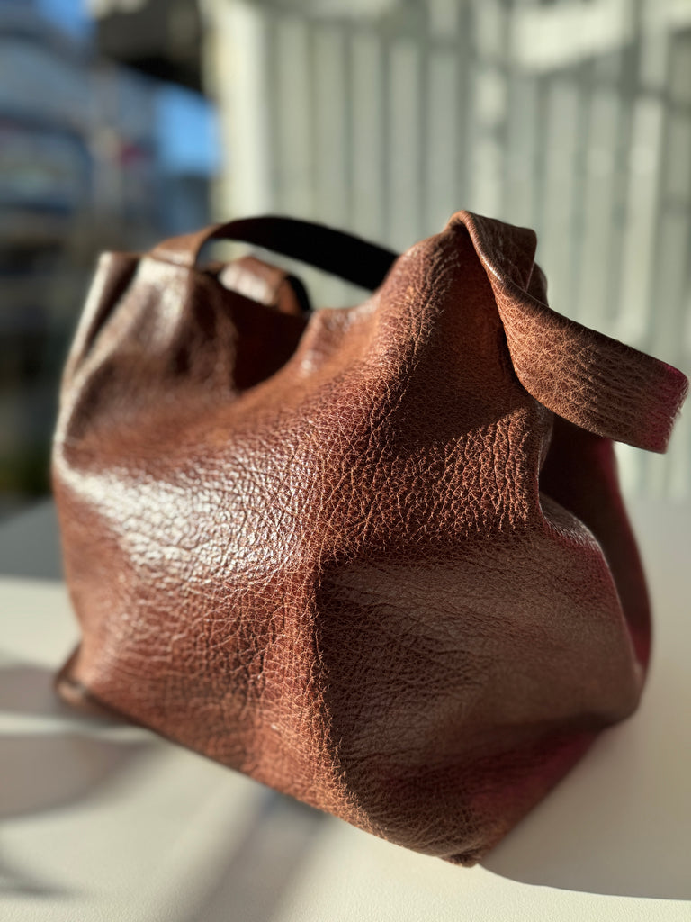 High quality Pebble leather purse