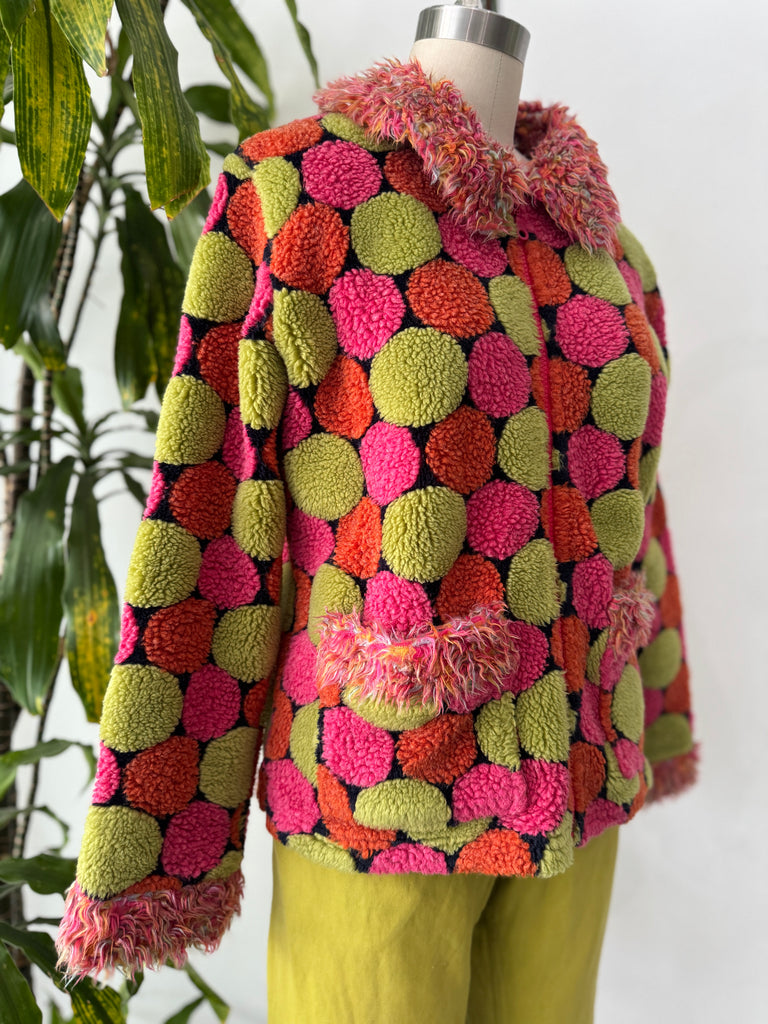 Fleece textured outerwear