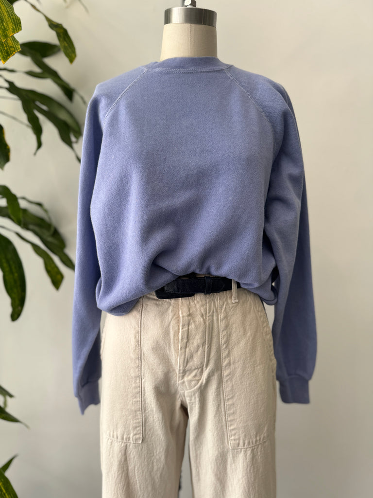 Vintage lavender raglan sweatshirt
