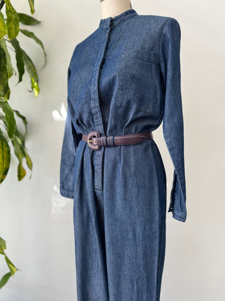 Denim jumpsuit