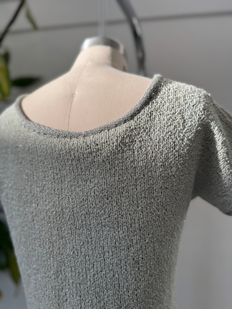 Vintage hand knit 1950’s dress