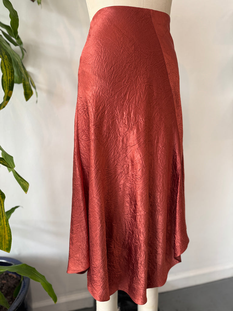 Vince wrinkle skirt waist “30-34”