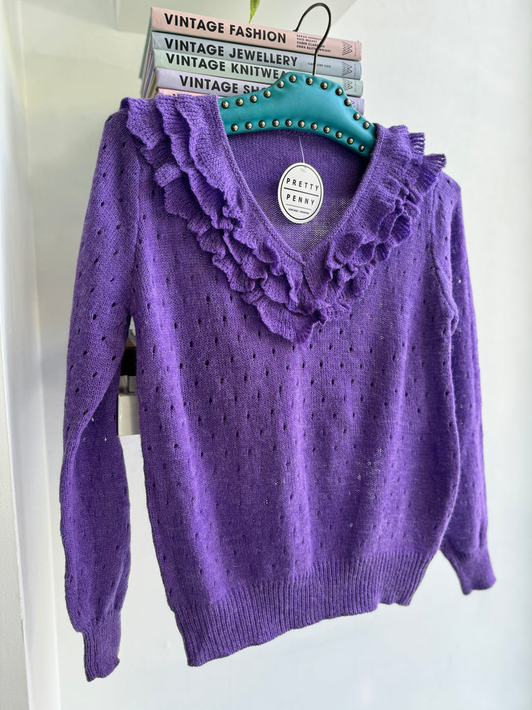 Vintage knit sweater top