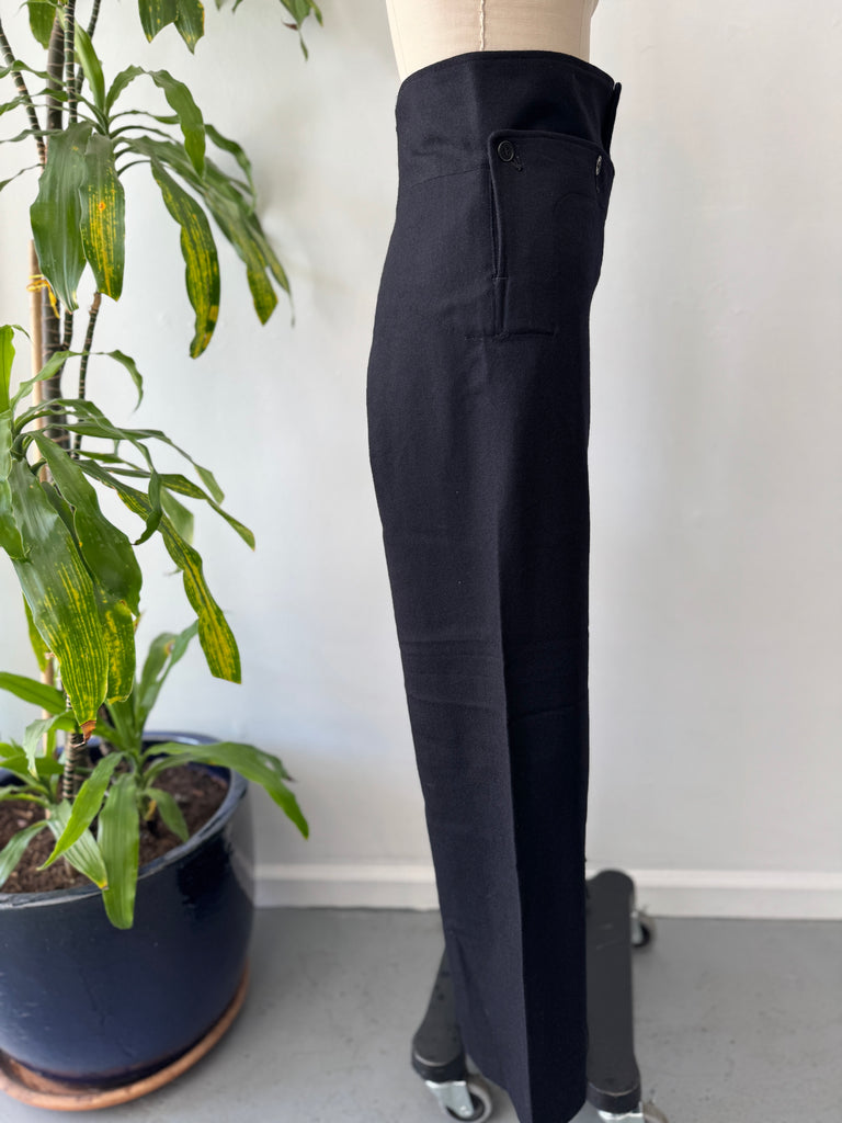 Vintage sailor pants highest waist “28”