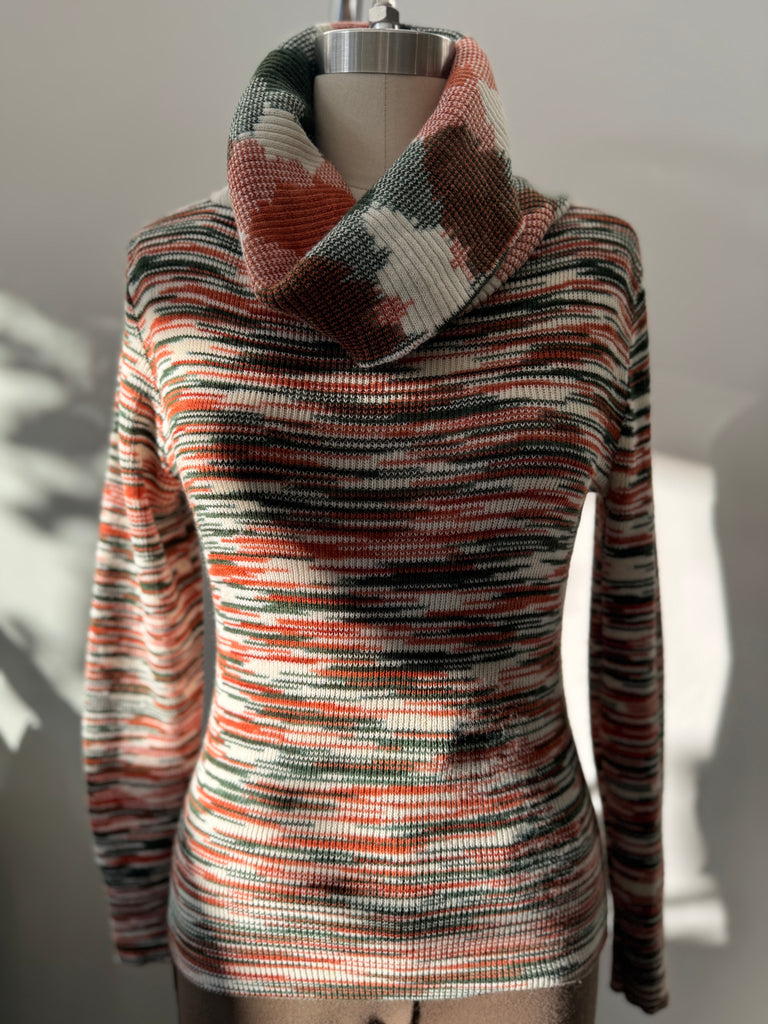 Vintage 1970’s knit turtleneck top