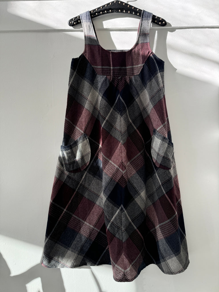 Vintage plaid Dress