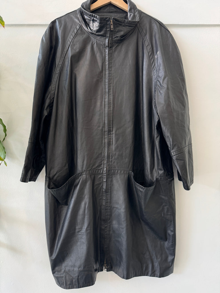 Vintage Etienne Aigner leather jacket