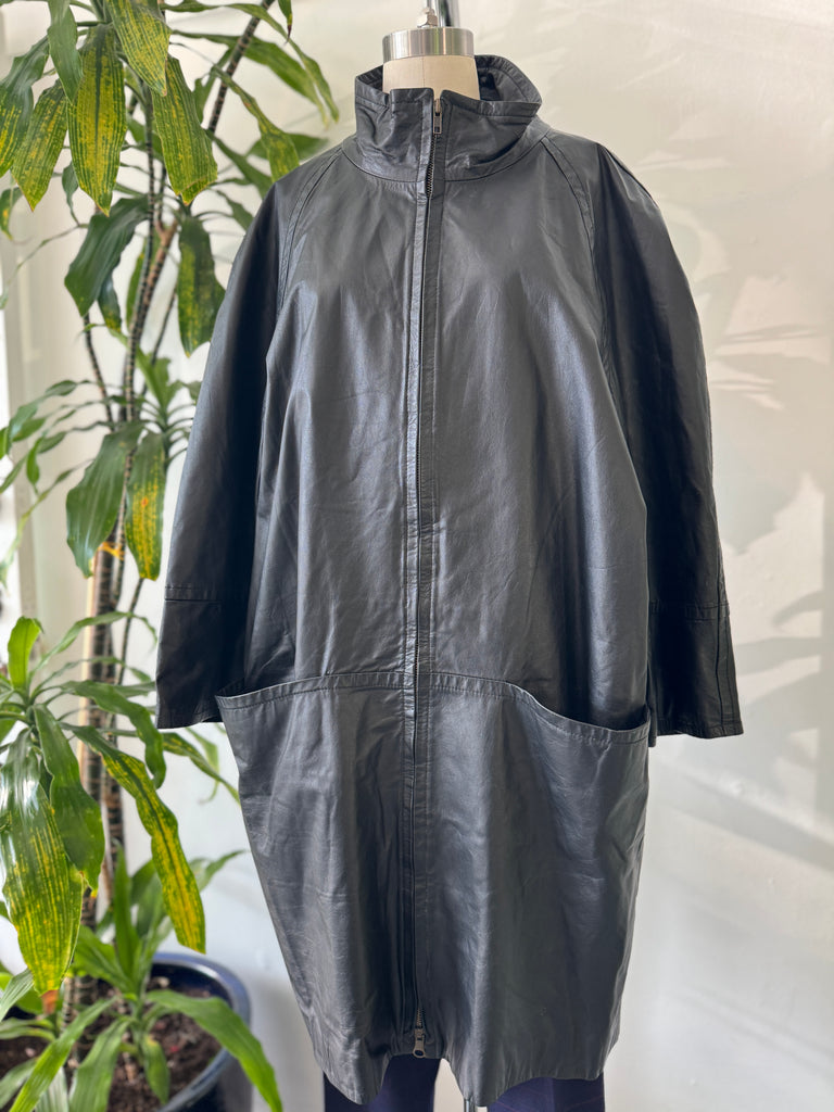 Vintage Etienne Aigner leather jacket