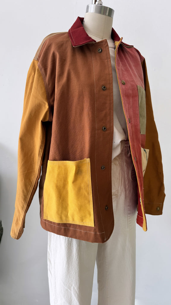 Handmade patchwork jacket