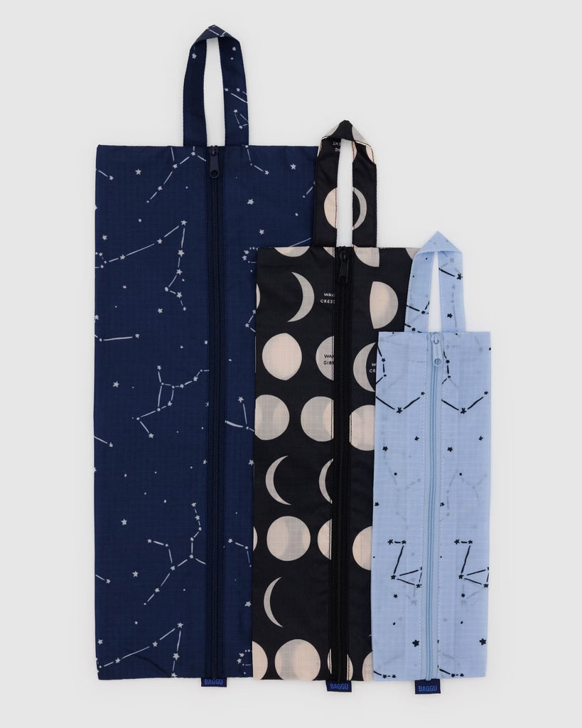 Baggu | zip set | night sky