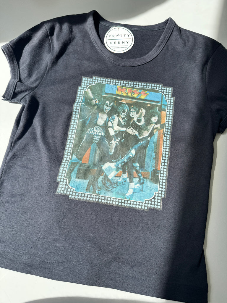 Vintage kiss t shirt