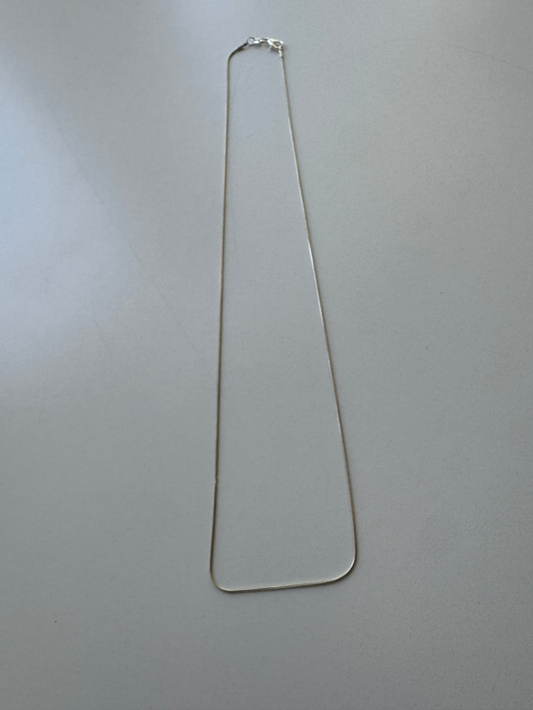 Sterling silver round chain “12”