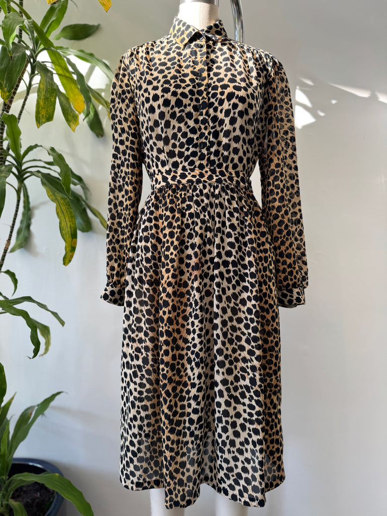 Vintage animal print 2 pc set