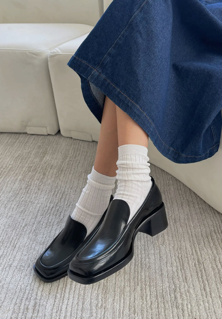 Le bon shoppe her socks classic white