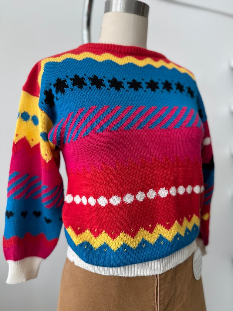 Vintage knit sweater