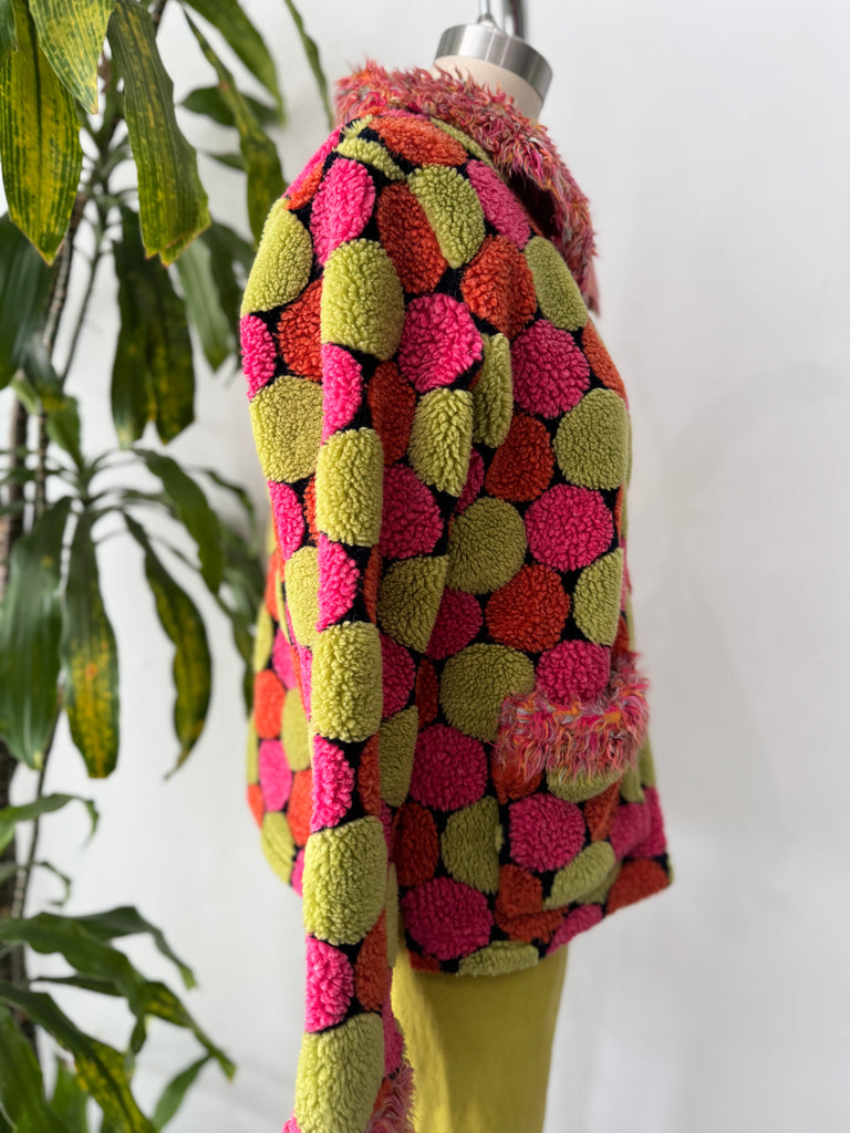 Fleece textured outerwear