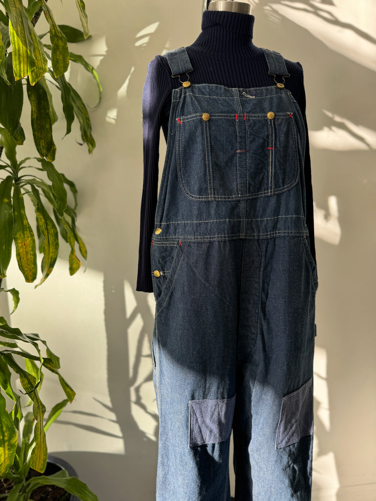 Vintage Union made denim overalls
