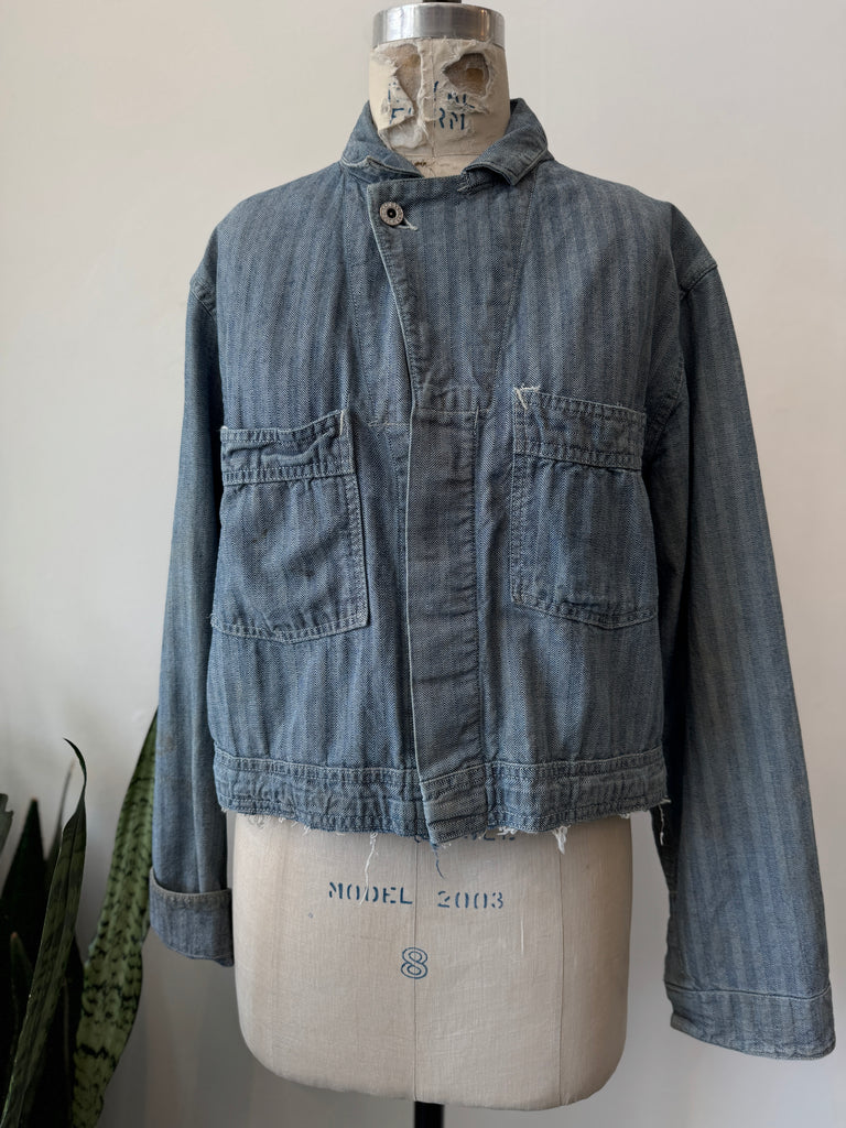 Vintage denim work jacket