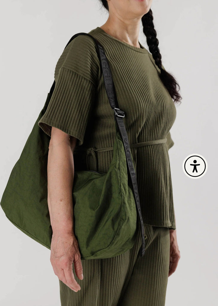 Baggu | large crescent bag | laurel