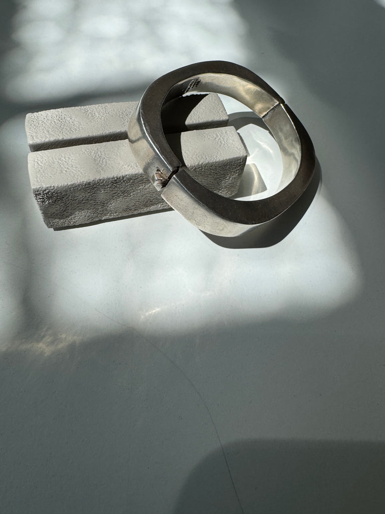 Heavy weight sterling silver bracelet