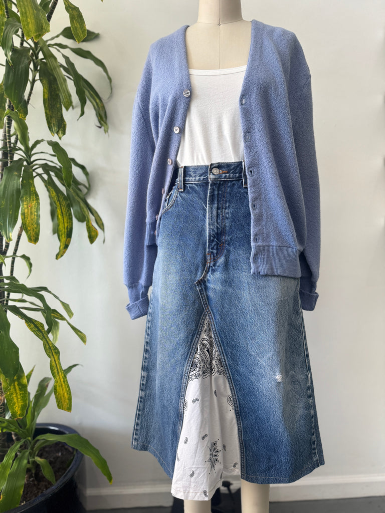 Handmade Levi’s skirt waist “34”