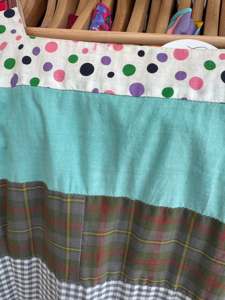 Vintage patchwork dress