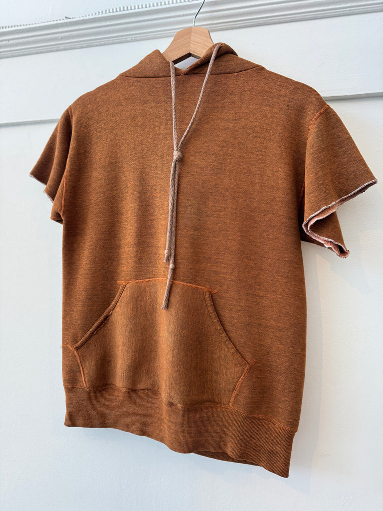 Vintage cut off sleeve raglan