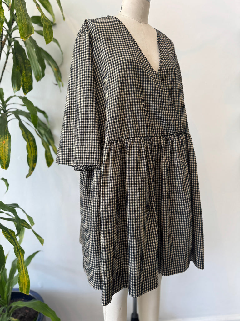 GANNI gingham dress