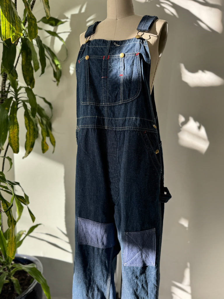 Vintage Union made denim overalls