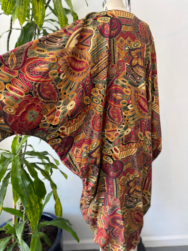 Vintage high drama dress