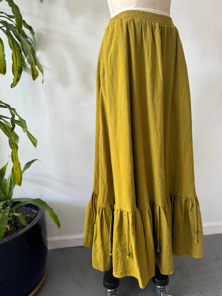 Over dyed Cotton skirt