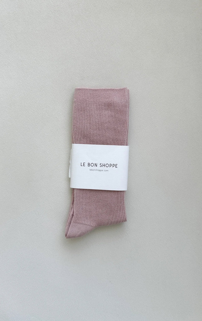 Le Bon Shoppe Trouser Socks | Rose Water