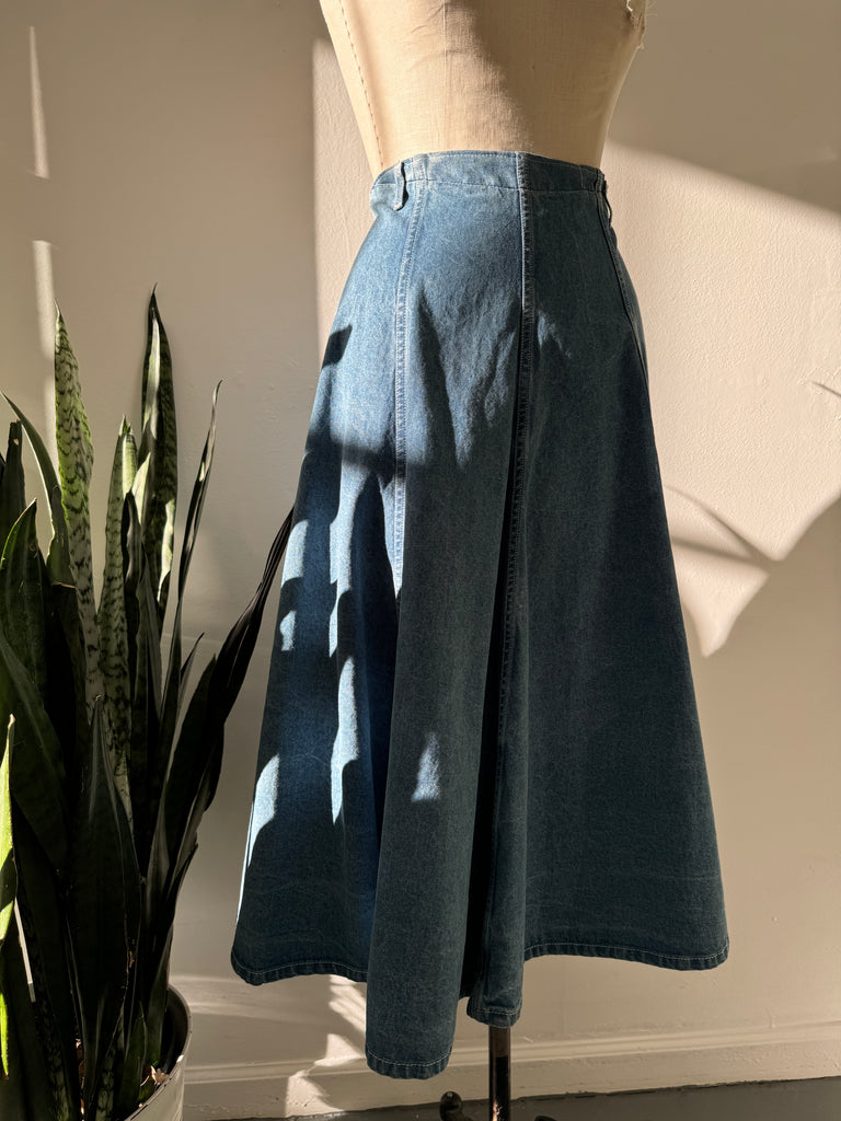 Vintage Liz Wear denim skirt