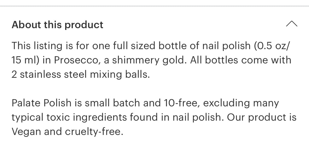 PALATE POLISH| Prosecco