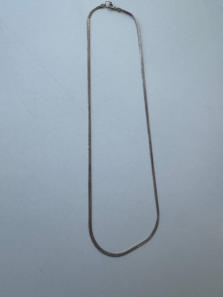 Sterling silver herringbone chain