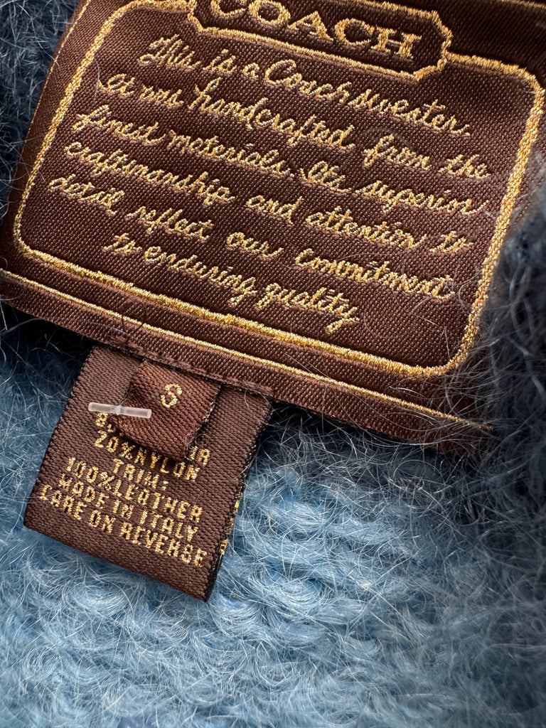Coach mohair sweater