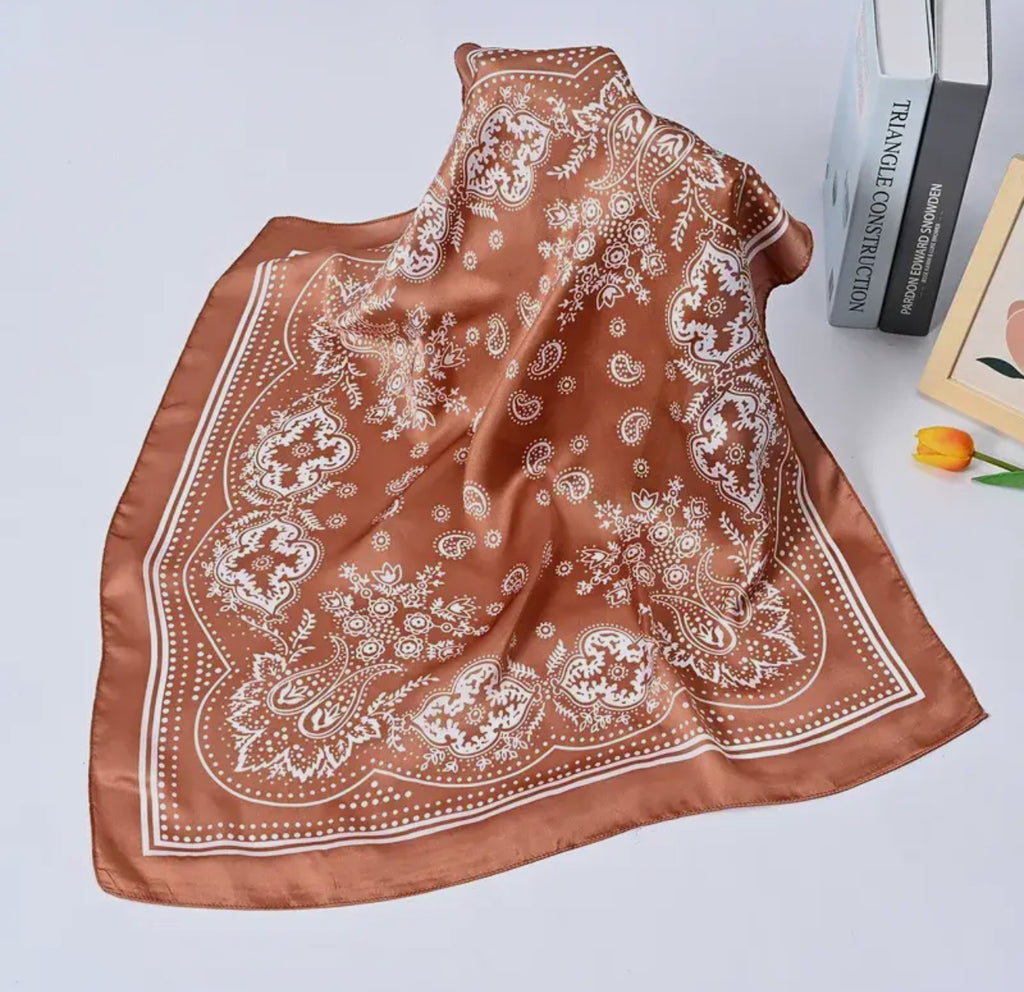 Soft lightweight bandana scarves