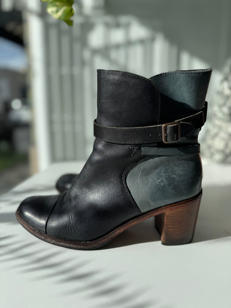 Samantha Pleet Wolverine leather boots 9.5