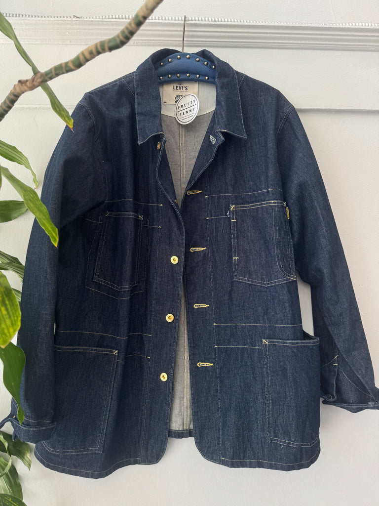 Levi’s made & Crafted made in Japan raw denim chore coat