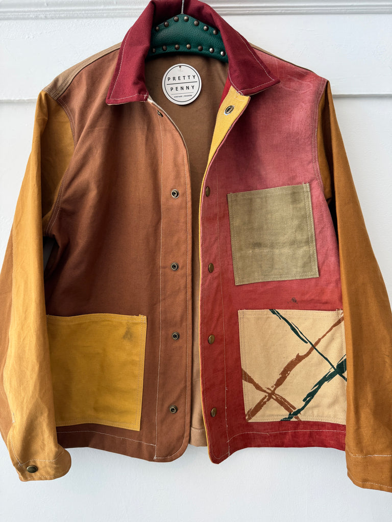 Handmade patchwork jacket