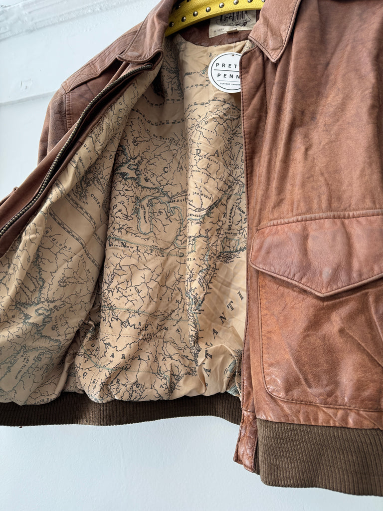 Vintage leather jacket
