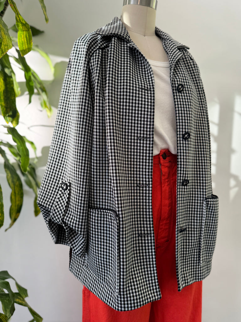 Vintage gingham jacket