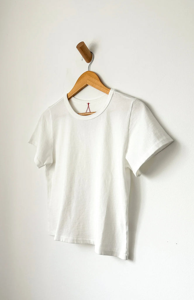 Le Bon Shoppe | little boy tee | vintage white