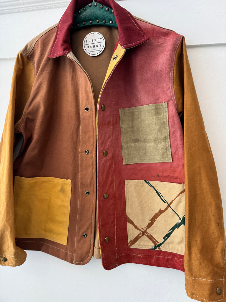 Handmade patchwork jacket