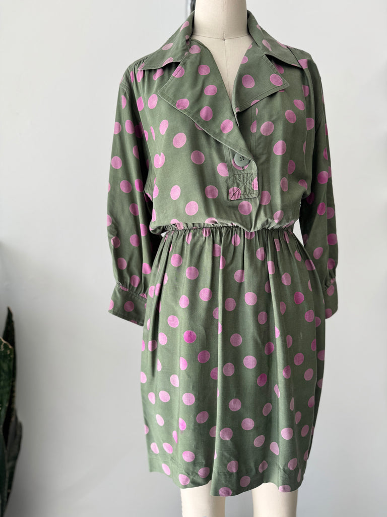 Vintage designer Saint Laurent dress
