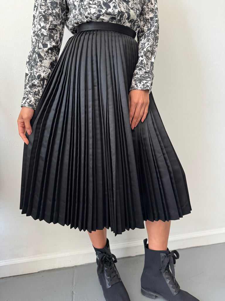 Vintage I Magnin pleated skirt