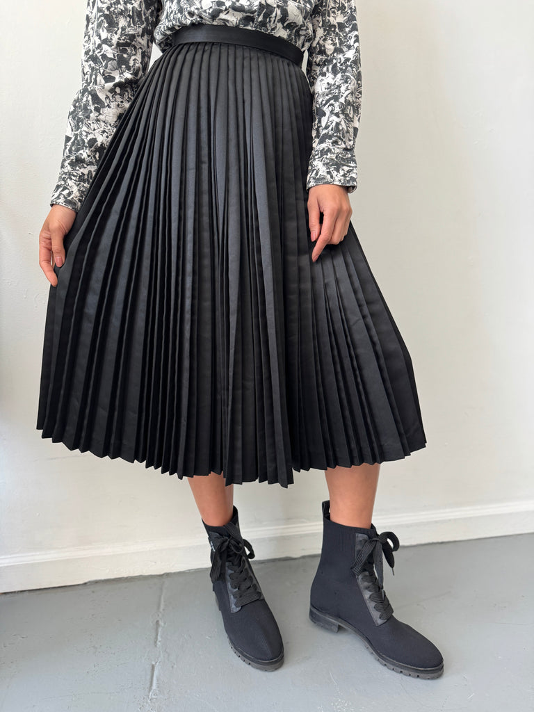 Vintage I Magnin pleated skirt